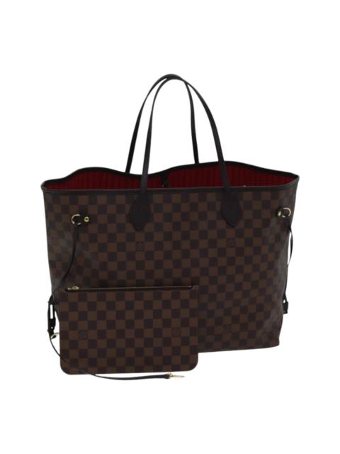 Louis Vuitton LOUIS VUITTON Damier Ebene Neverfull GM Tote Bag N51106