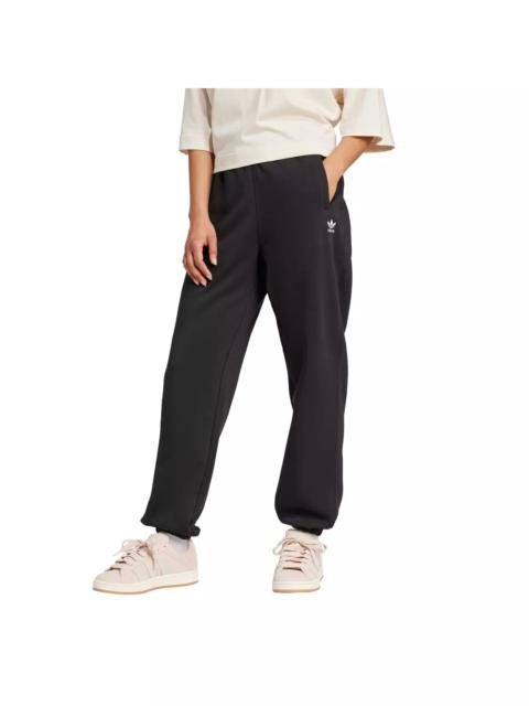 adidas Women's Originals Essentials Fleece Loose Joggers - Black