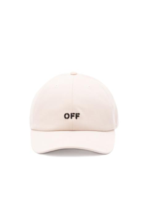 Off-White Off-logo stamp cap