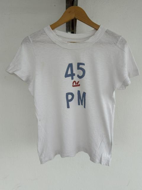 Other Designers 45rpm Vintage Fronthit White Tee