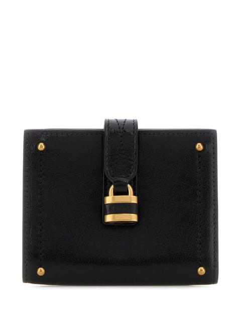 Chloé Chloe Women Black Leather Paddington Wallet