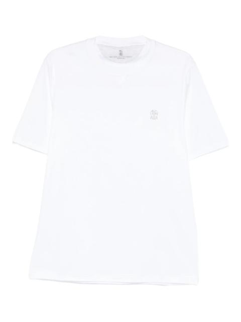 Brunello Cucinelli Brunello Cucinelli Embroidered-logo T-shirt