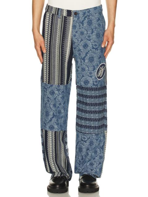 HONOR THE GIFT Indigo Tapestry Pant