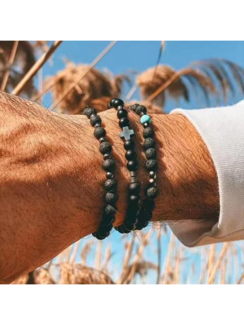 Other Designers Japanese Brand - Y2K Triple Set Beaded Bracelet