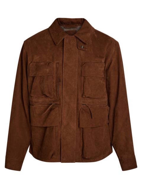 Lemaire Lemaire Reporter Suede Jacket