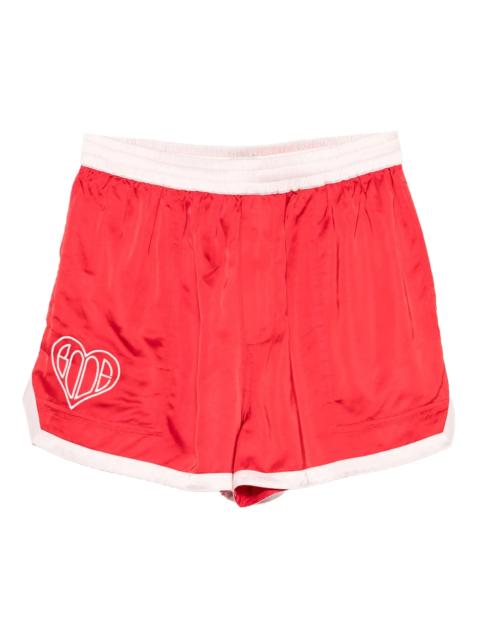 BODE Heart Deco shorts