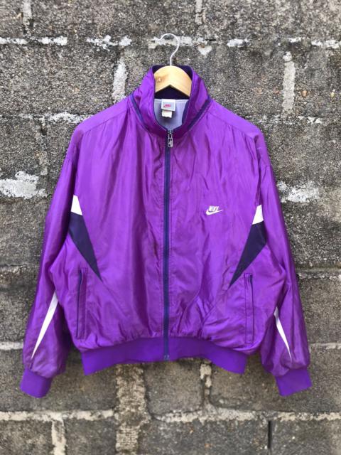 Streetwear - ⚡️Vintage 90s Nike Silver Tag Bomber Track Jacket