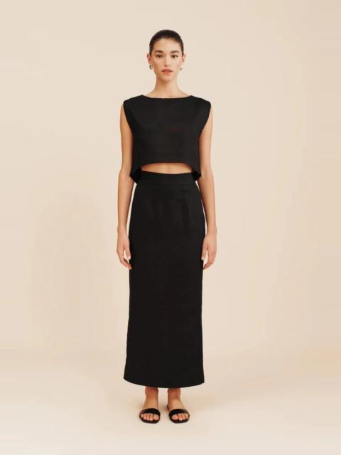 POSSE Emma Pencil Skirt Black