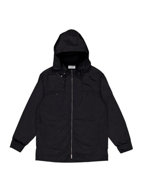 FERRAGAMO Ferragamo Logo Patch Polyester Windbreaker, Brand Size 48 (US Size 38)