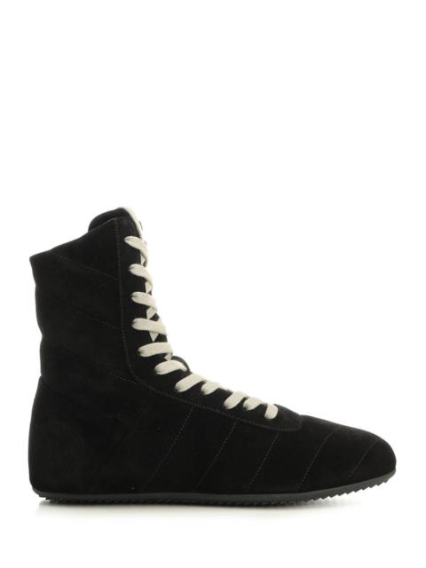Rick Owens Rick Owens Men Quilted Minimalist High Sneakers