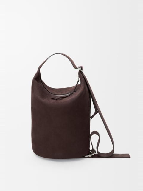 Loewe Loop bucket in grained nubuck