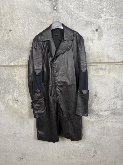 Helmut Lang Vintage Helmut Lang Elbow Cut-out Leather Coat