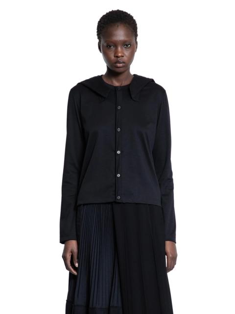 Noir Kei Ninomiya Hooded-Cotton-Cardigan