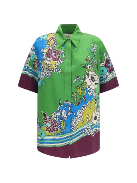 ALÉMAIS Alemais Nanci Silk Shirt Multicolor