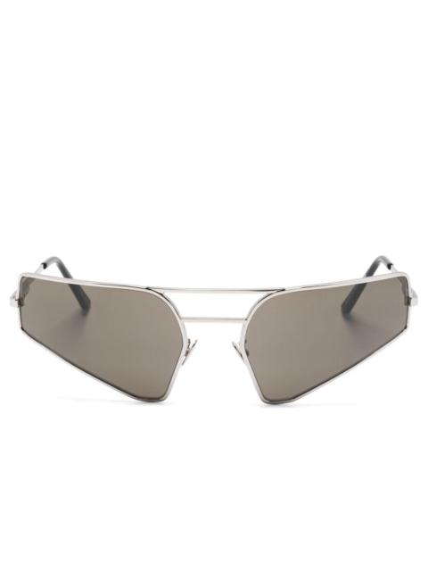 Rick Owens DRKSHDW PRONG SUNGLASSES - SILVER