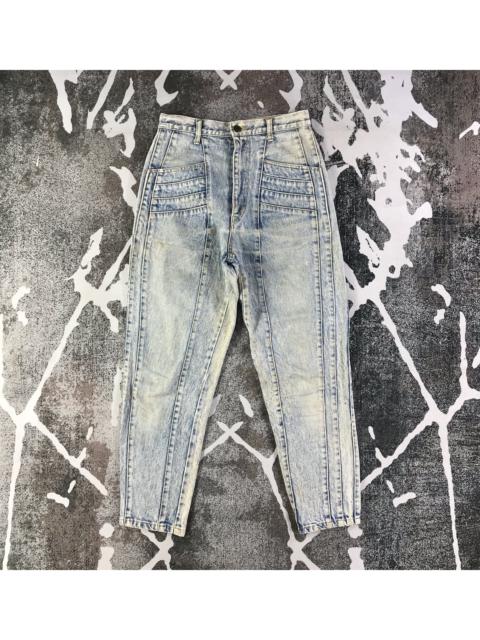 Other Designers Vintage - Vintage 90s Jeans Patchworks Denim KJ1671
