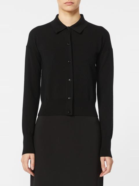 Max Mara Max Mara Wool Blend Cardigan in Ultramarine at Nordstrom