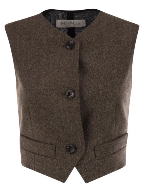Max Mara Maxmara Women Bikini1234 - Wool Felt Waistcoat