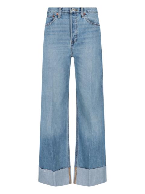 RE/DONE WIDE JEANS