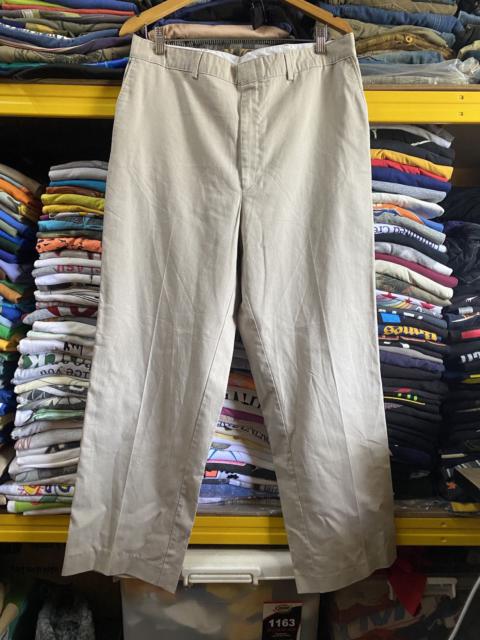 Other Designers Farah Vintage 80s Fashion Flared khaki Pant 33x39