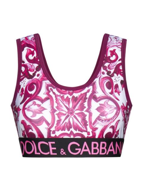 Dolce & Gabbana Technical Jersey Top