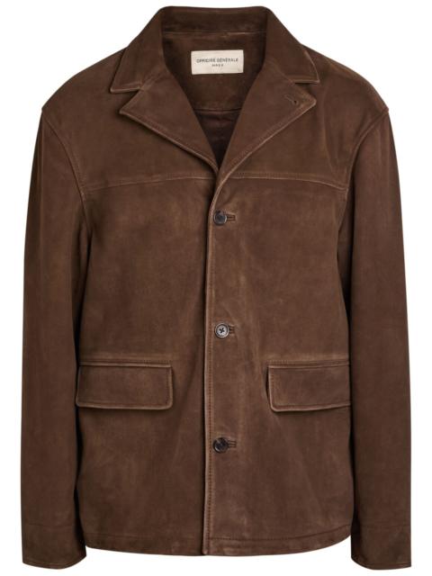 OFFICINE GÉNÉRALE Officine Générale Erickson Suede Jacket