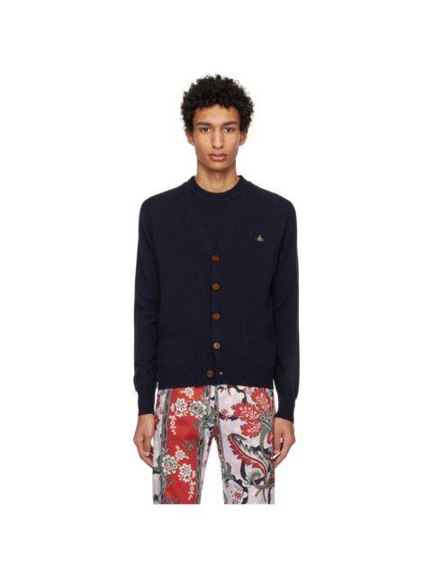 Vivienne Westwood Navy Man Cardigan