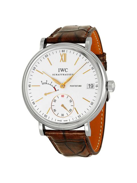 IWC Portofino Hand Wound Eight Days Silver Dial Men's Watch IW510103