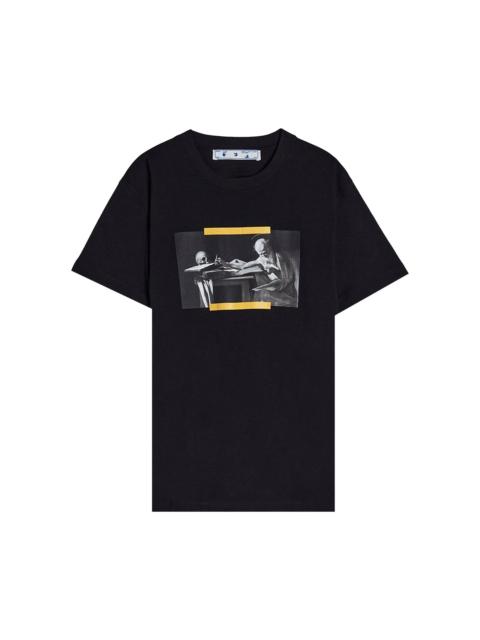 Off-White Off-White Caravaggio Painting Short-Sleeve Slim Tee 'Black/Multicolor'