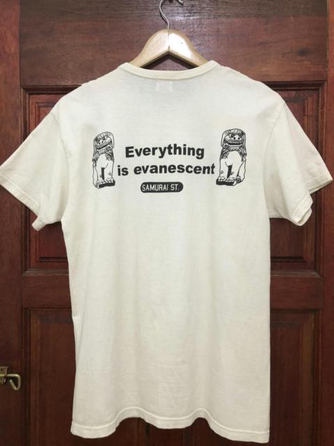 Vintage 90s Samurai Jeans ‘Everything Is Evanescent Shirt