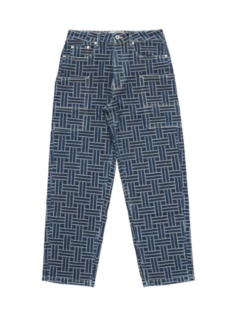 KENZO WEAVE CARGO JEANS