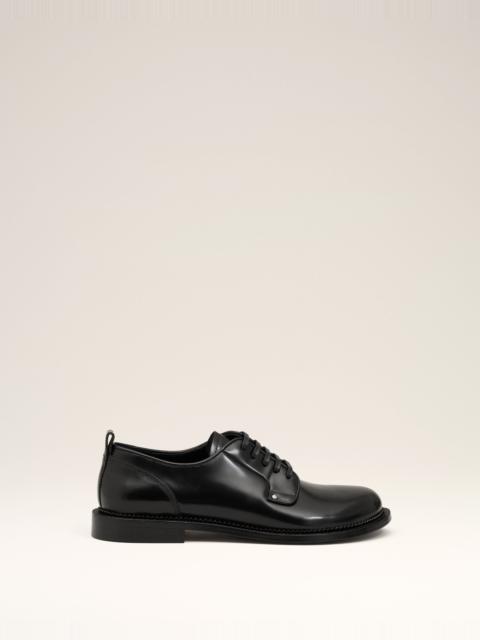 AMI Paris BLACK LEATHER ANATOMICAL TOE DERBIES