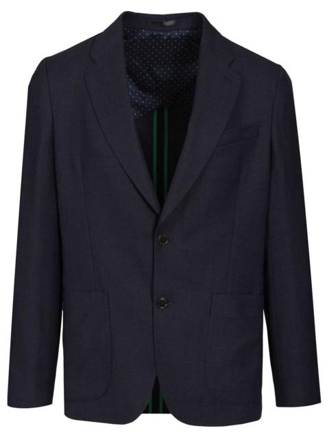 Paul Smith Paul Smith Men Navy Single-Breasted Blazer