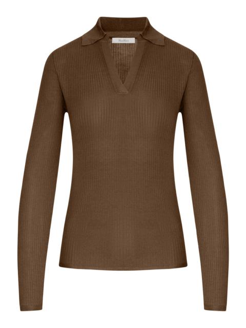 Max Mara Max Mara Women Cashmere And Silk Polo Sweater