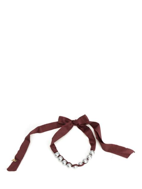 forte_forte Forte_Forte Women Glass Pearl Necklace
