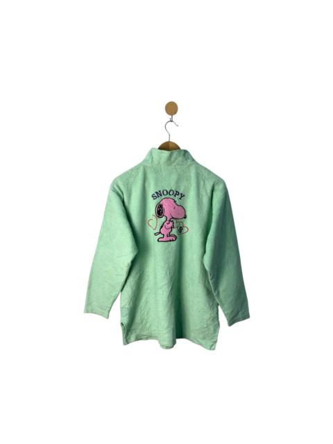 Other Designers Peanuts Snoopy Fleece Sweater