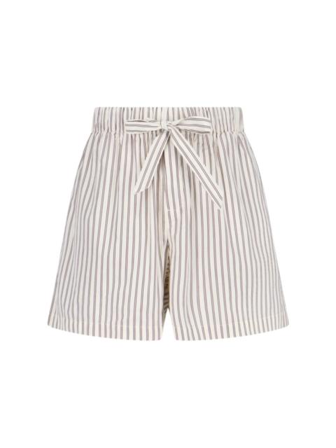 TEKLA 'HOPPER STRIPES' SHORTS