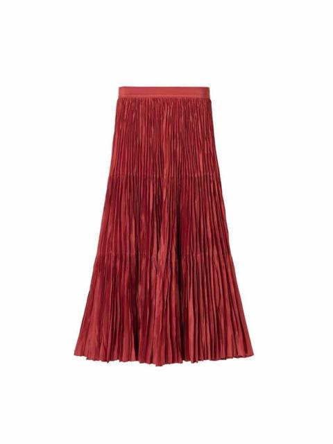 visvim LISE PLEATED SKIRT RED
