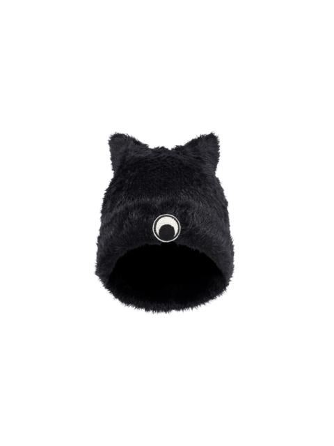 Marine Serre Wild Fluffy Knit Kawaii Beanie