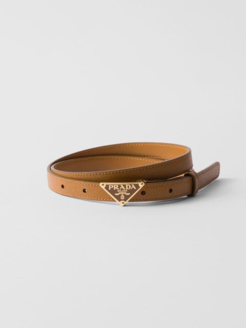 Prada Saffiano leather belt