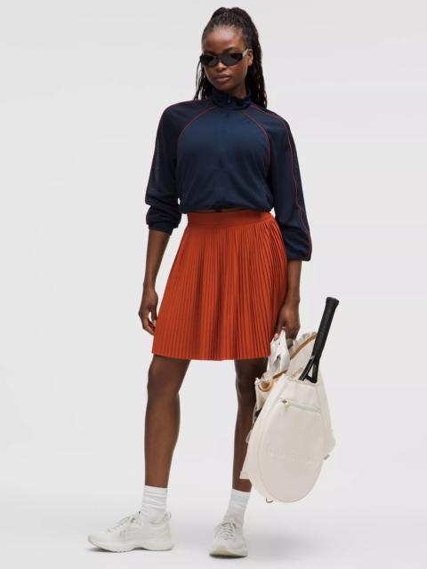 lululemon Pleated High-Rise Knee-Length Tennis Skirt