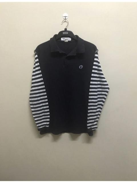 Comme des Garçons SHIRT COMME DES GARCONS SHIRT POLO LONG SLEEVE STRIPE