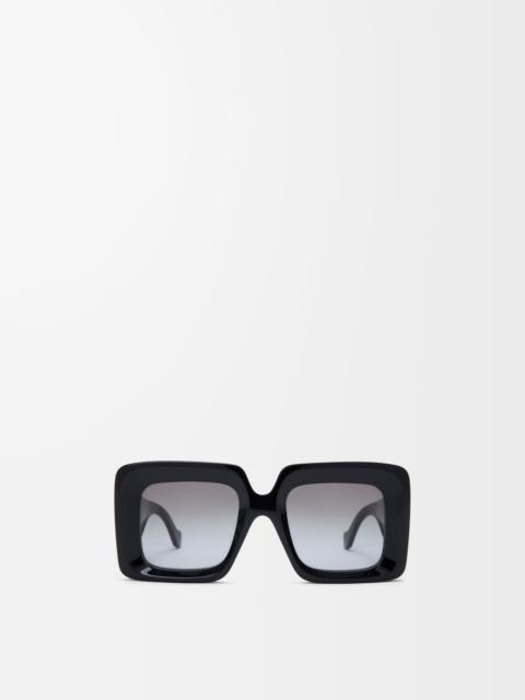 Loewe Beveled Square Maxi Anagram sunglasses