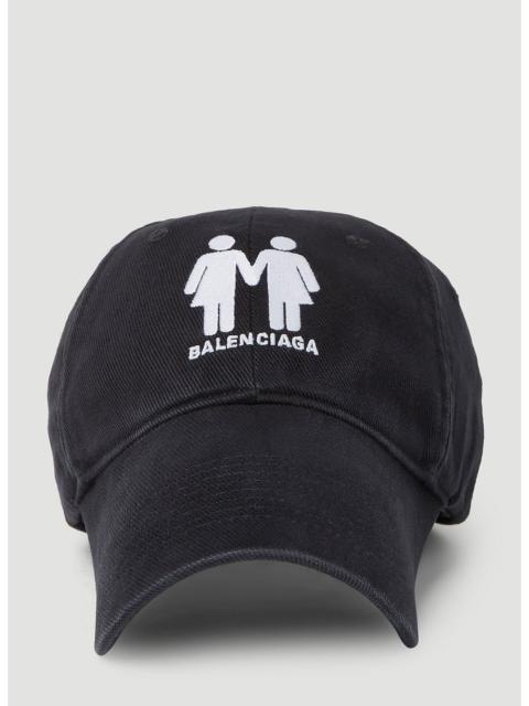 BALENCIAGA Balenciaga Men Pride Baseball Cap