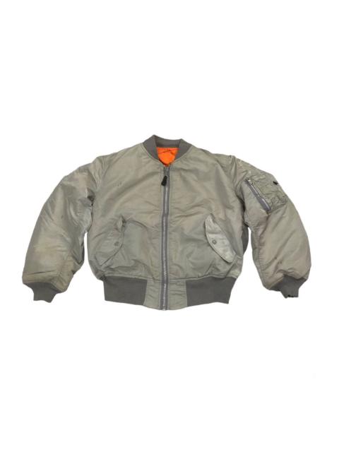 Other Designers Vintage Alpha Industries Riversible Bomber Jacket