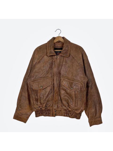 Other Designers Japanese Brand - D’Homme A Homme Military Leather Jacket