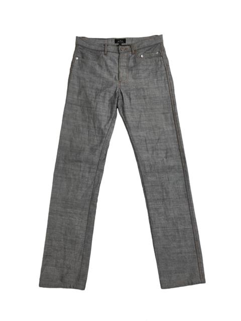 A.P.C. A.P.C Rue De Fleurus Paris ete 1990 Reverse Denim pants