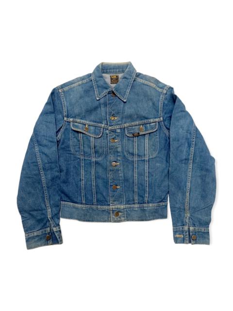 Vintage Lee 101-J union Size 36 Sanforized Denim Jacket  made in USA