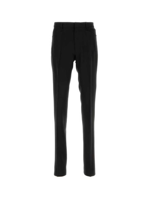Tom Ford Men Black Wool Blend Pant