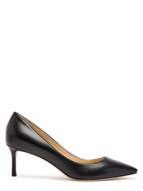 JIMMY CHOO Jimmy Choo Romy 60 Leather Pumps
